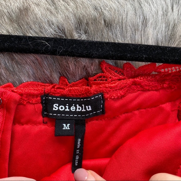 Soiéblu Red Dress - Picture 6 of 6